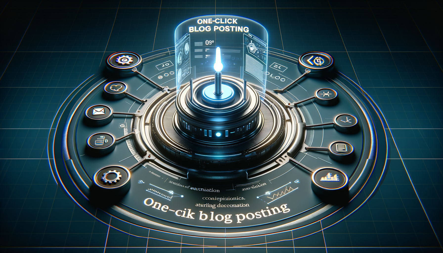 One-Click Blog Posting: Blogging Made Easy with a Content Automation App
